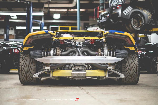 AMS Lamborghini Huracan Alpha Twin Turbo Kit