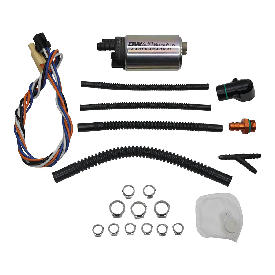 DeatschWerks 440lph In-Tank Brushless Fuel Pump W/ Install Kit