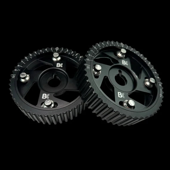 BC8830B - Toyota 2JZGTE Adjustable Cam Gears (Black Anodize)