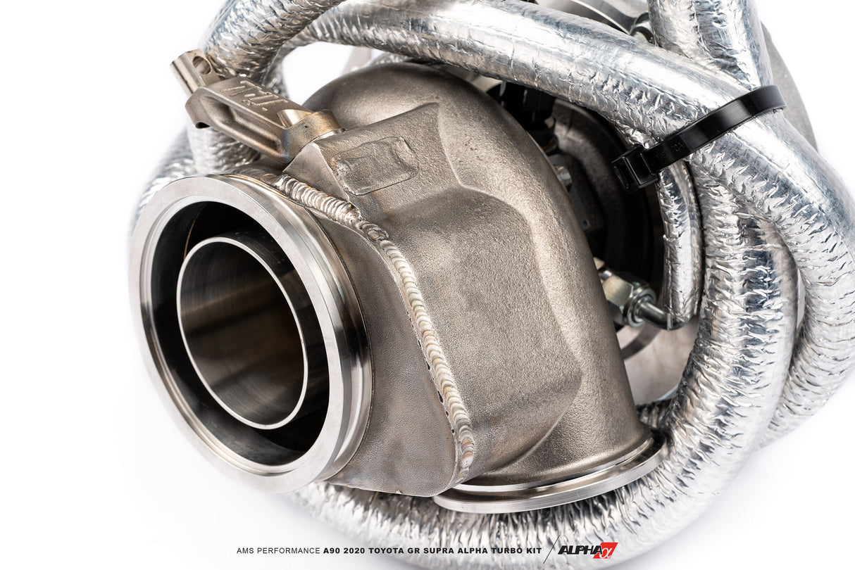 AMS PERFORMANCE A90 2020 TOYOTA GR SUPRA ALPHA 6 GTX3076 GEN II RACE TURBO KIT (2 PORT)
