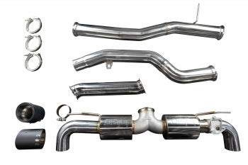 INJEN PERFORMANCE EXHAUST SYSTEM FOR MK5 SUPRA- CARBON FIBER TIPS-injSES2300CF