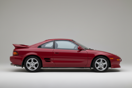 gen2 toyota mr2 turbo side view