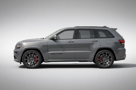 jeep grand cherokee SRT8 side view