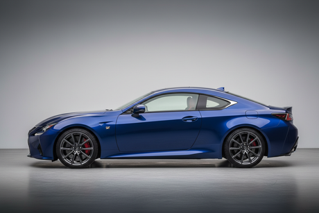 Lexus RCF side view