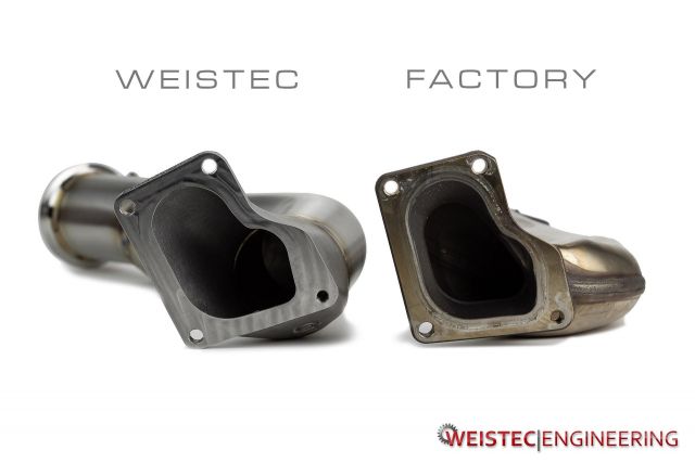 Weistec M157 Downpipes and Midpipes S63 Sedan AWD