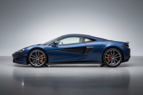 Mclaren 570s side view